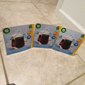 3 BRAND NEW Airwick Essential Mist starter kitS